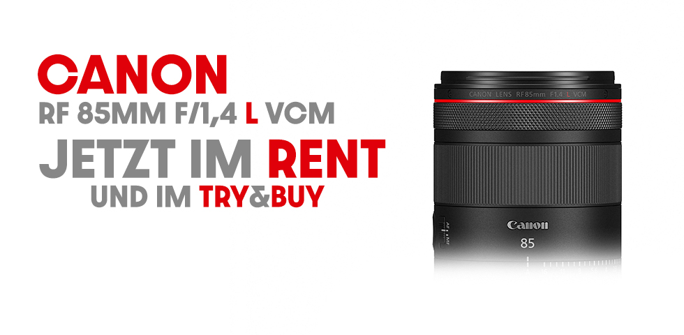 Canon RF 85mm/1,4 L VCM bei IPS in Hamburg im Verleih und Try & Buy